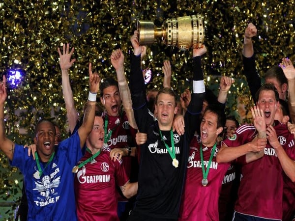 FC Schalke 04 là câu lạc bộ vô địch Cúp Đức 5 lần